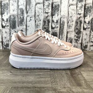 Nike Court Vision Alta Women size 11 DM0113-600 Oxford Pink Platform Cas…